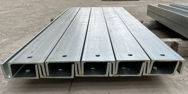 How do you install a steel corner post?