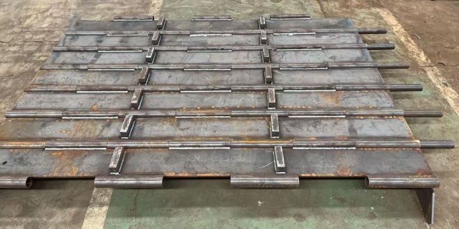 Customized Infeed conveyor Palettes for metal recycling industry