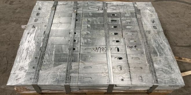Galvanized metal sheet fabrications