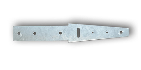 Galvanized Steel 6mm Fence Bracket for Retaining Wall Posts