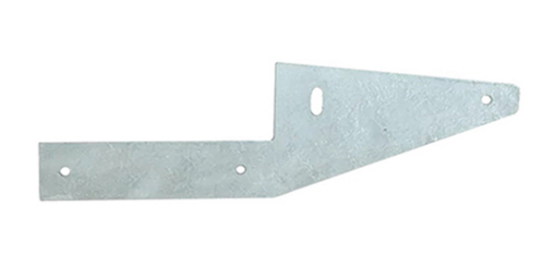 Galvanized Steel 6mm Fence Bracket for Retaining Wall Posts
