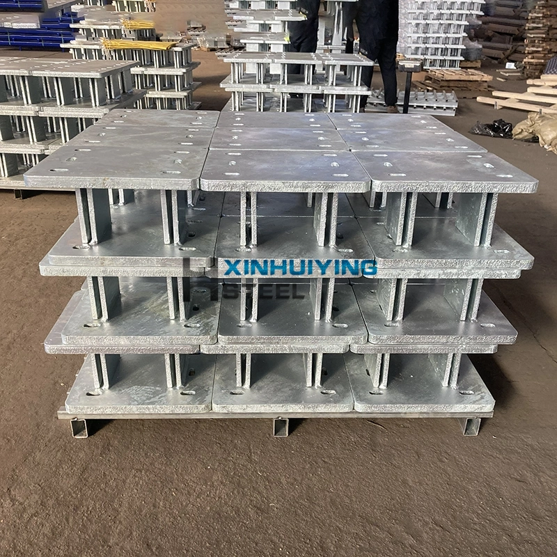 Hot Dip Galvanized Steel Support Base for Solar Installations