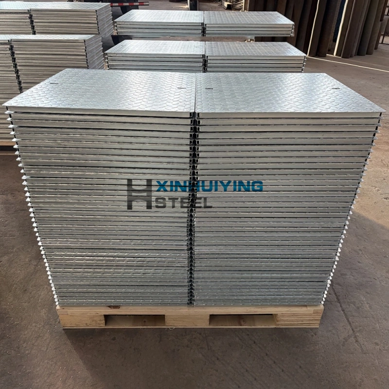 Galvanized Steel Floor Plate Weld Pit Cover