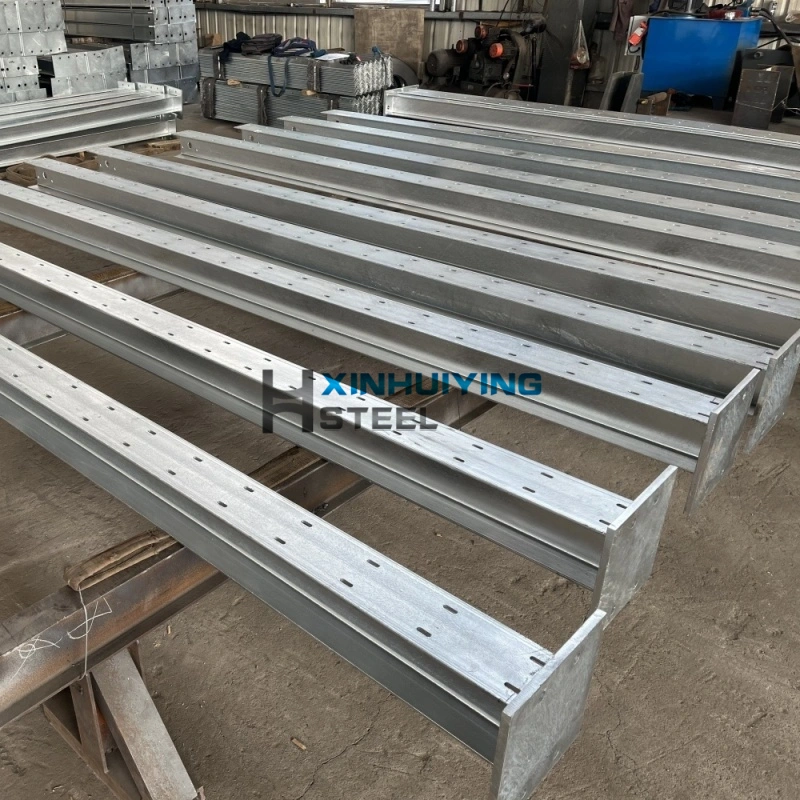 Fabricated Fence Posts With Welded Base Plate
