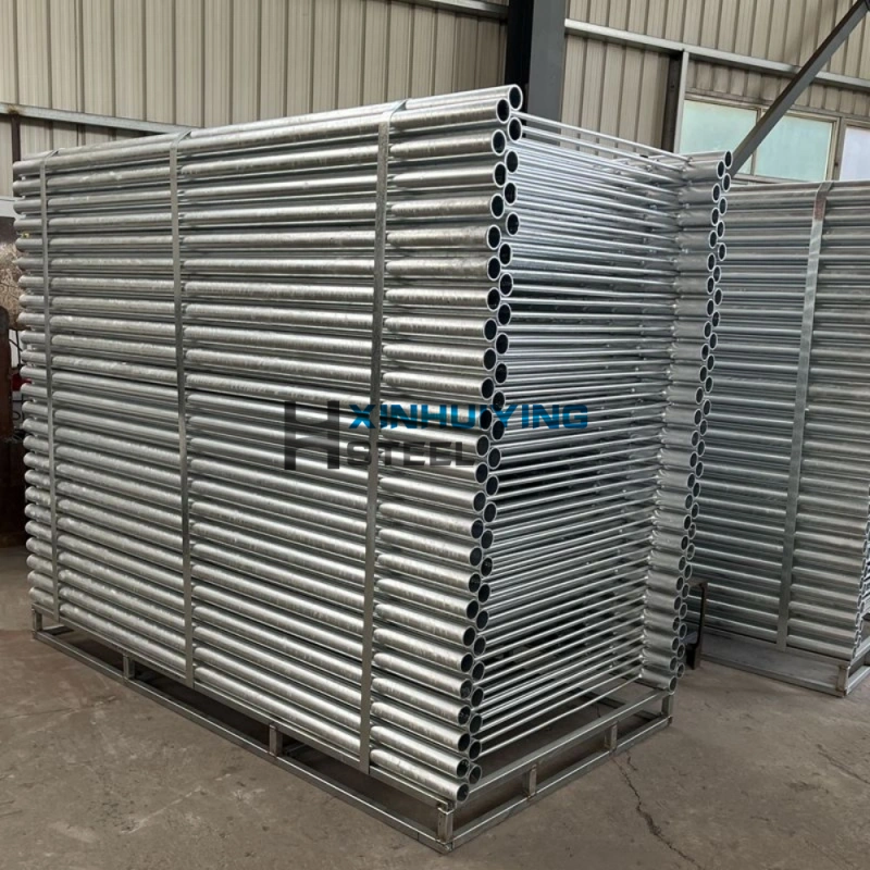Galvanized Steel Pedestrian Barrier Panel