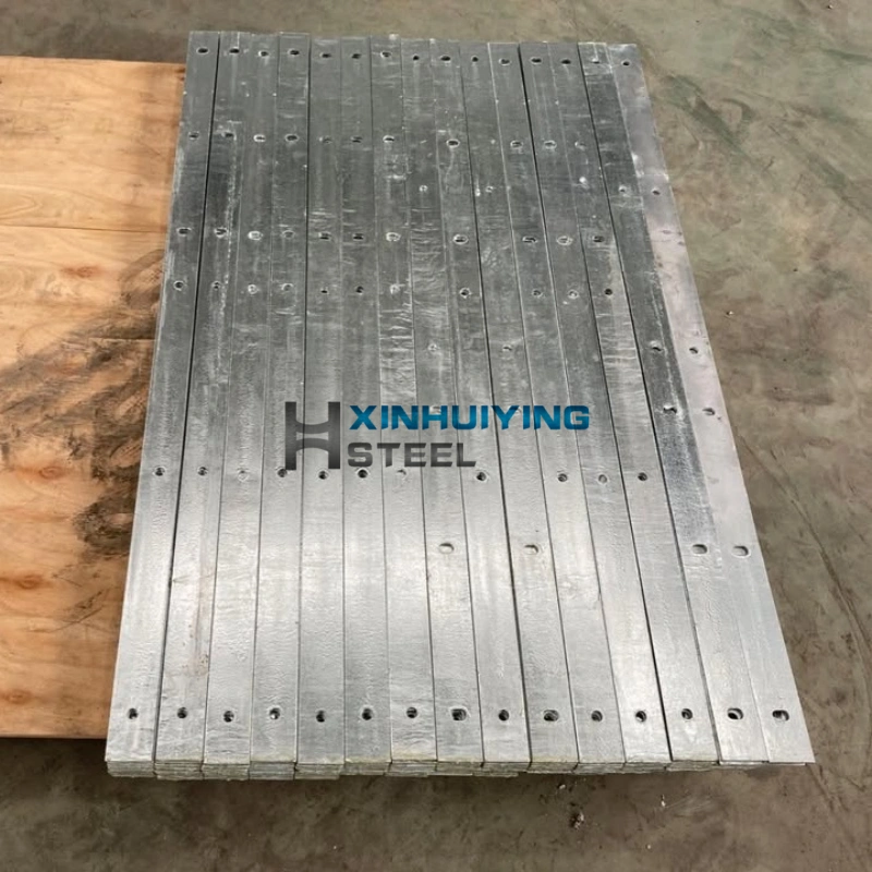 Galvanized Steel Plate Bracket with Holes