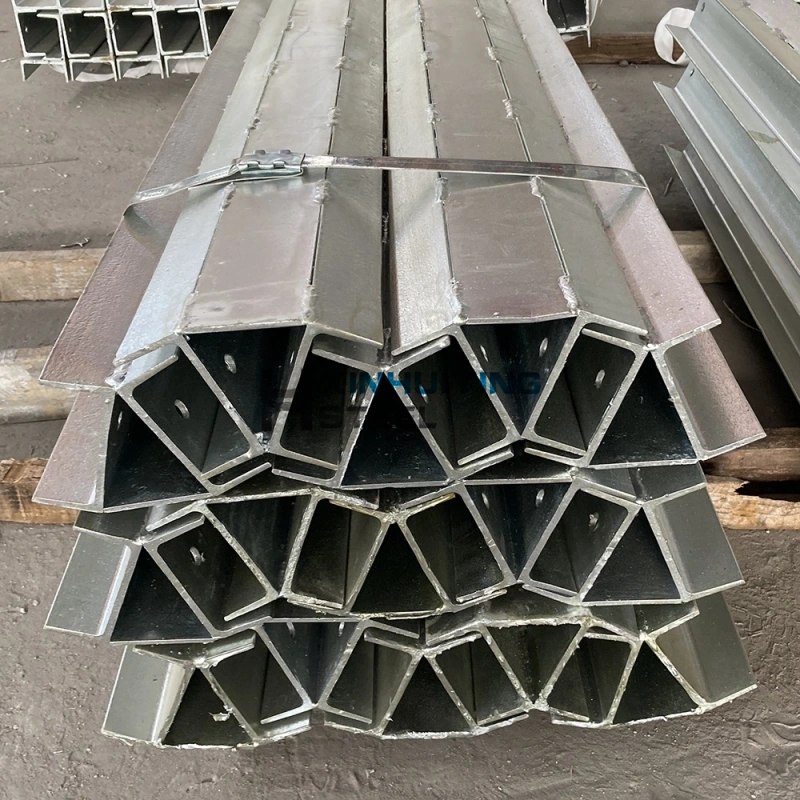 Hot Dipped Galvanized 45 Degree Corner Posts